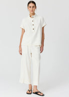 ANISE SHIRT in Chalk by POL Clothing