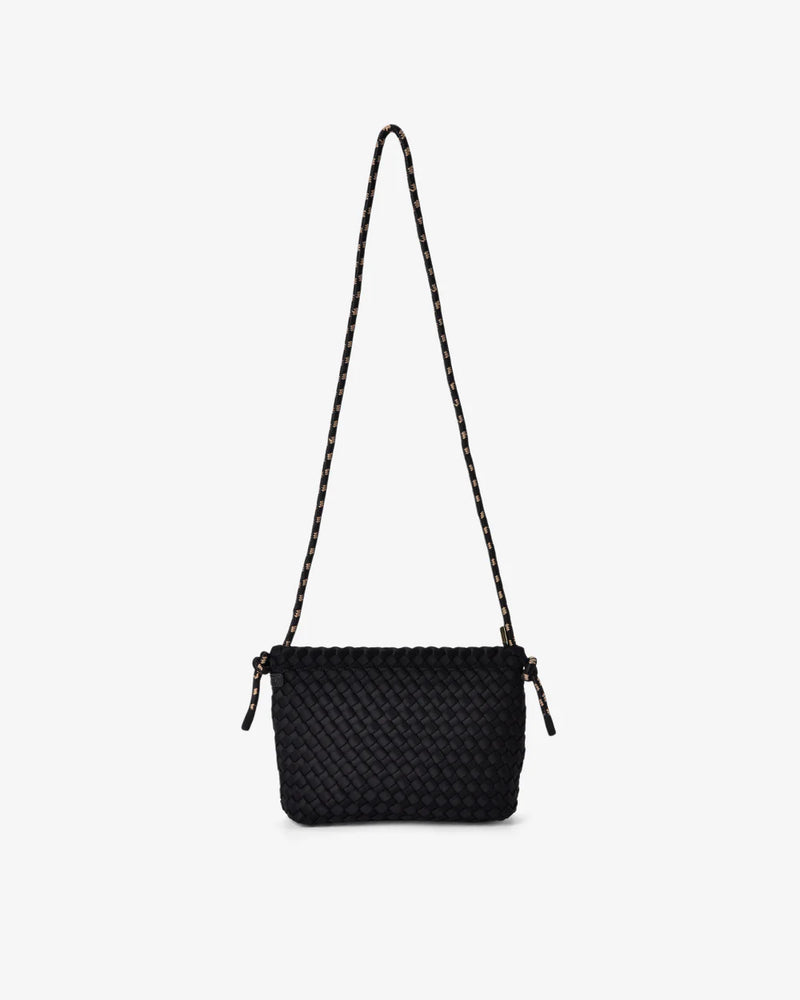 PANAMA CROSSBODY BAG | Black Neo Plait