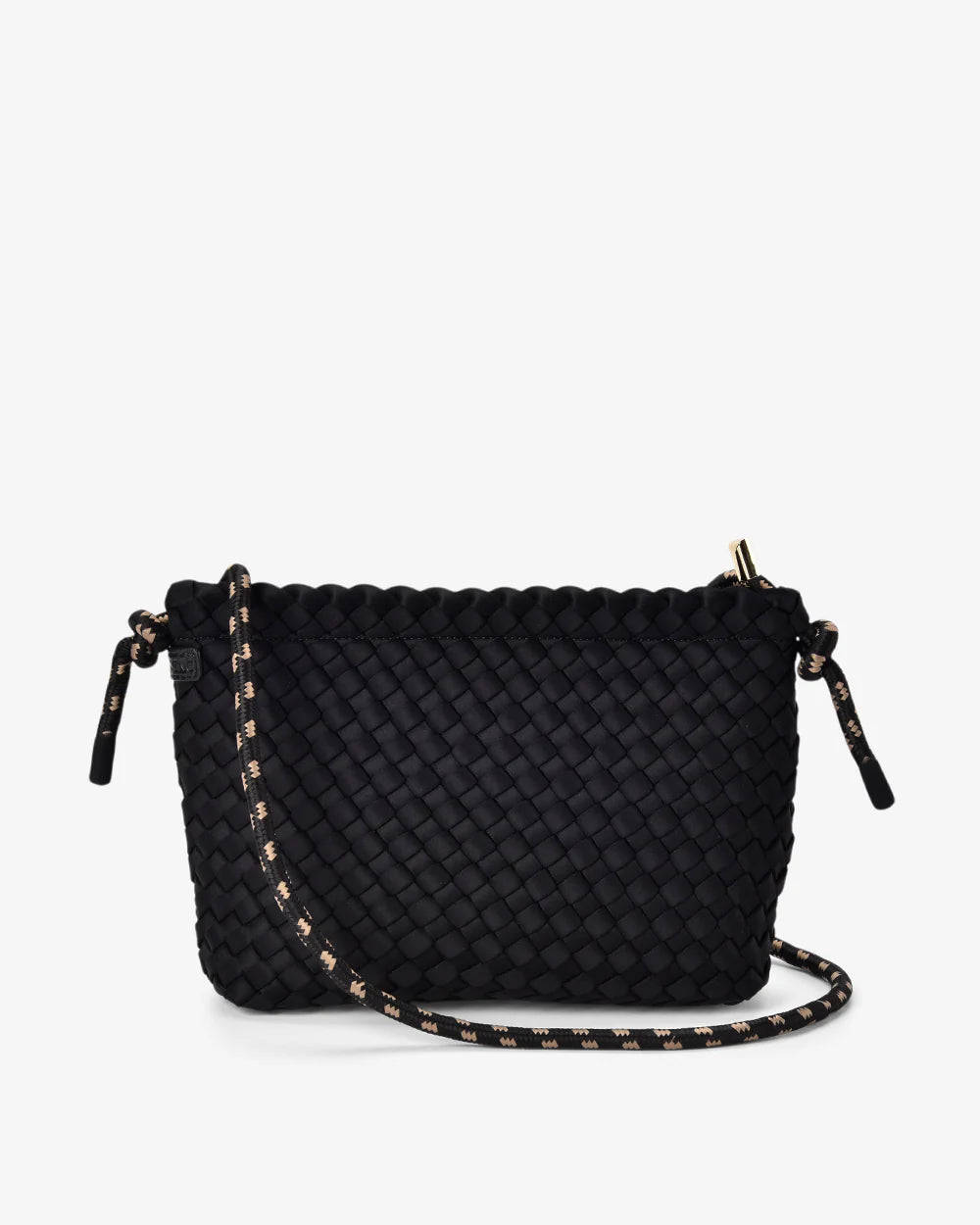 PANAMA CROSSBODY BAG | Black Neo Plait - Darling & Domain