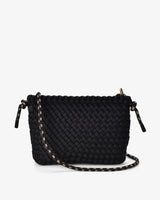 PANAMA CROSSBODY BAG | Black Neo Plait