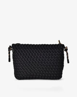 PANAMA CROSSBODY BAG | Black Neo Plait