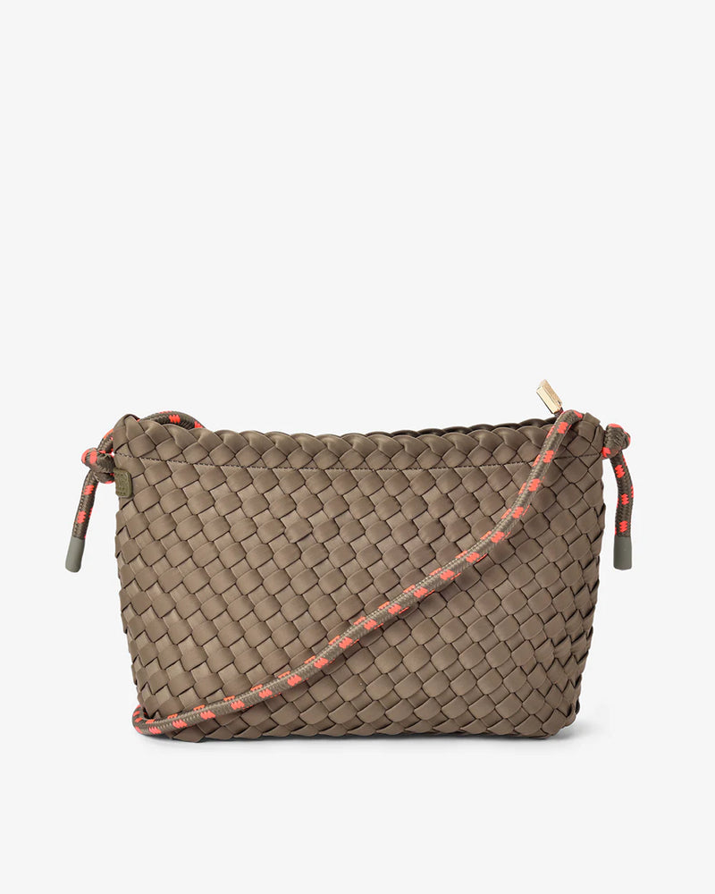 PANAMA CROSSBODY BAG | Khaki Neo Plait