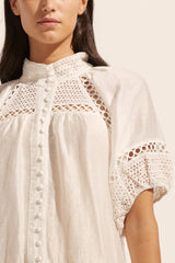 PIVOT DRESS in Porcelain from Zoe Kratzmann