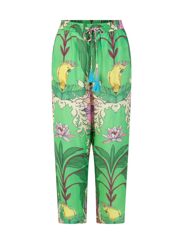 GREEN BIRDS PANT