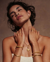 INFINITE HORIZON SMALL HOOPS | 18k Gold Vermeil