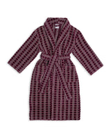 HOMMEY ROBE in Blackberry from Hommey