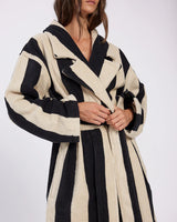 HOMMEY ROBE | Vanilla Bean Stripes
