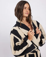 HOMMEY ROBE | Vanilla Bean Stripes