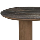 RUBY MARBLE SIDE TABLE in Storm Marble and Smoked Ash by GlobeWest at Darling & Domain