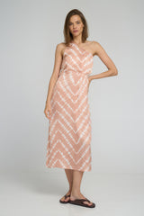 RACHEL DRESS | Celestial Tie Dye + Guava