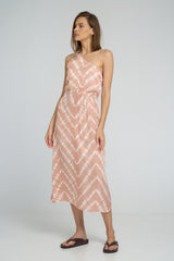 RACHEL DRESS | Celestial Tie Dye + Guava