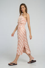 RACHEL DRESS | Celestial Tie Dye + Guava
