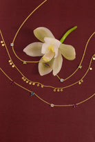 REIGN NECKLACE in Gold by ToniMay