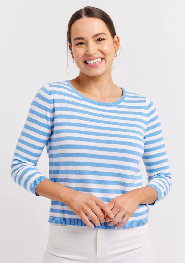Alessandra RIVIERA TOP in Bluebell