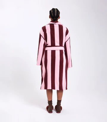 HOMMEY ROBE in Rocky Road Stripes  by Hommey