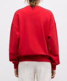 WOMANS SWEATSHIRT in Tulip Red by The New Society