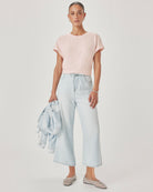 SKYE SHORT SLEEVE TEE in Rose Petal by Splendid