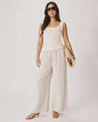 JOSIE TANK in White by Splendid