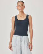 JOSIE TANK in Black by Splendid