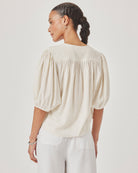 MADELYN BLOUSE in Antique Pearl by Splendid
