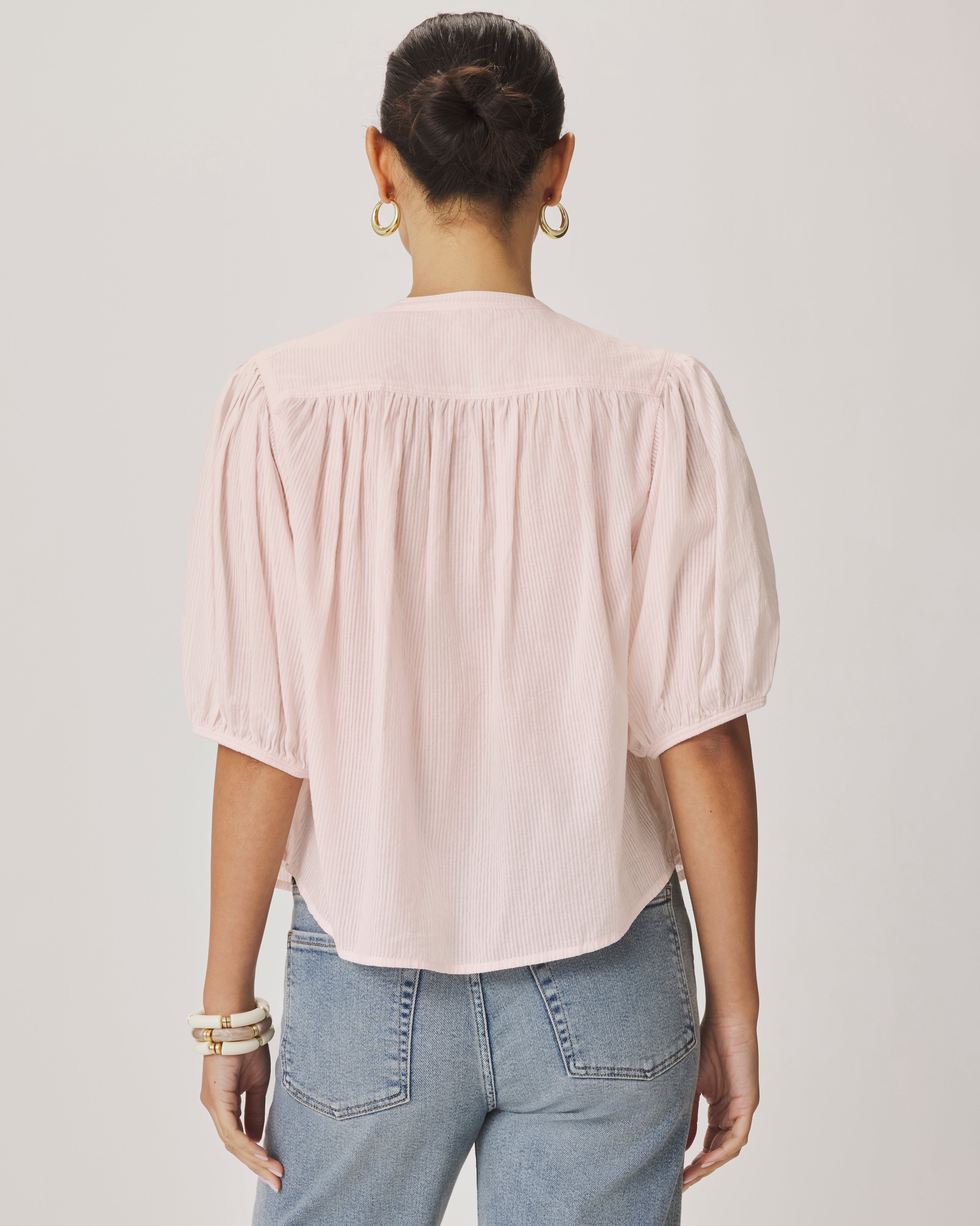 MADELYN BLOUSE in Rose Petal by Splendid