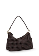 CLAUDIA SHOULDER BAG in Cacao Braid by Saben