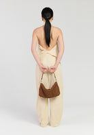 CLAUDIA SHOULDER in Tan Braid by Saben