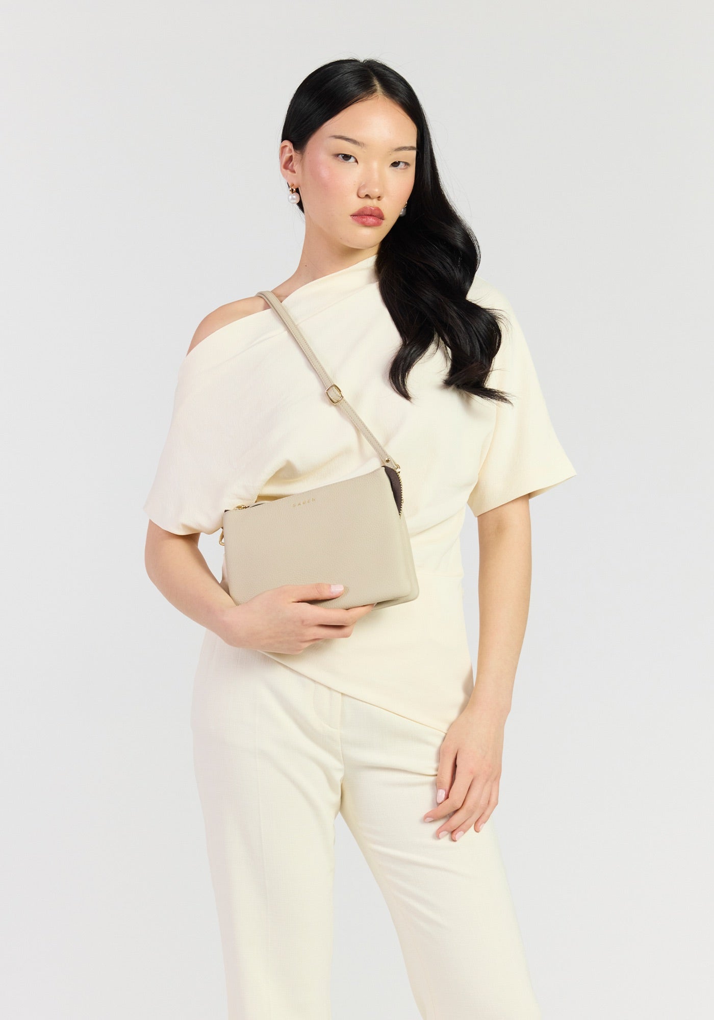TILLY'S BIG SIS CROSSBODY BAG in Oyster by Saben