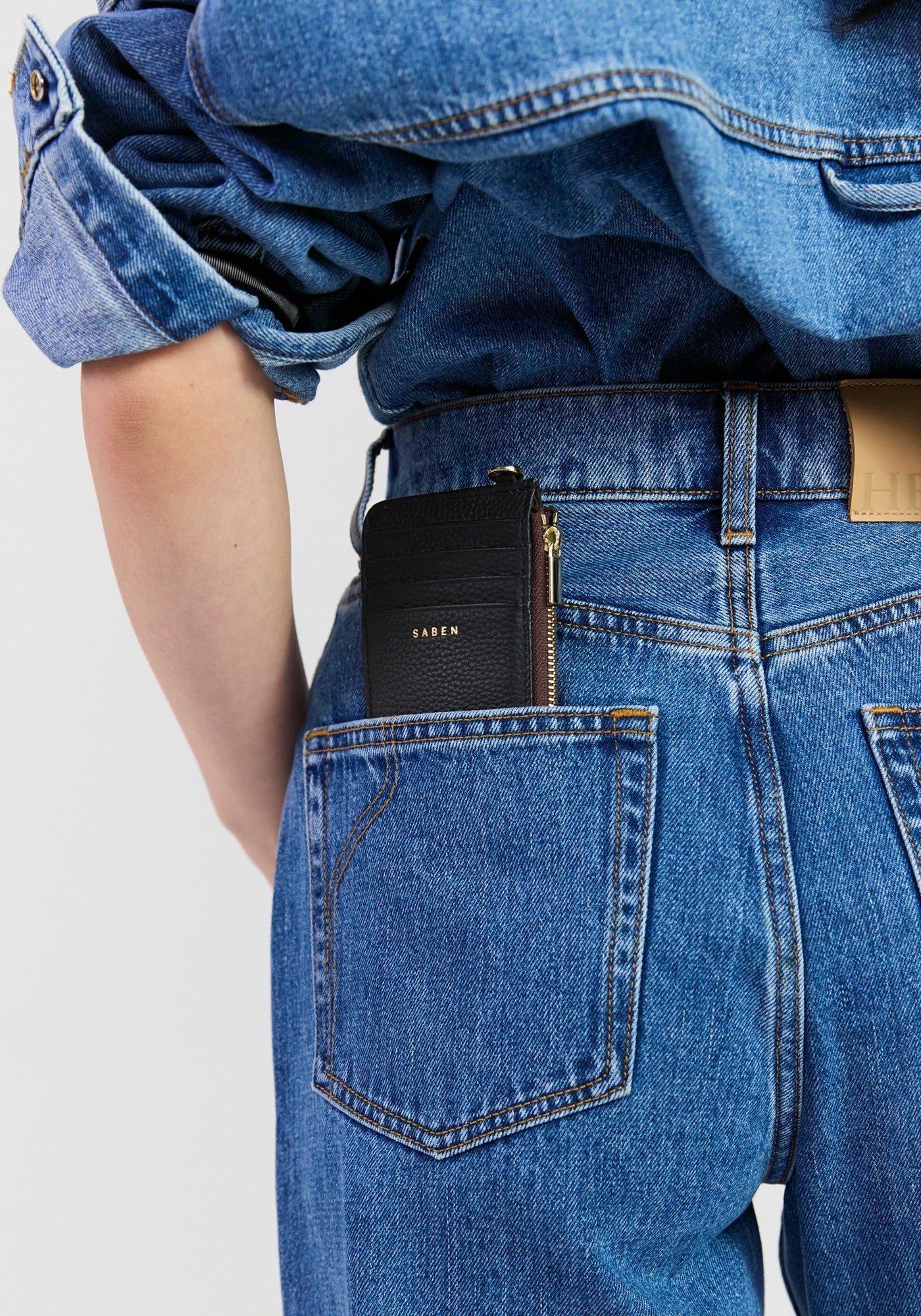 WINONA CARD HOLDER in Black by Saben