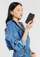 WINONA CARD HOLDER in Black by Saben