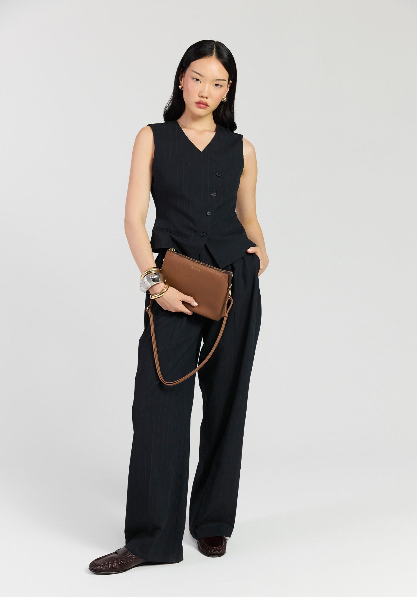 TILLY'S BIG SIS CROSSBODY BAG in Tan by Saben
