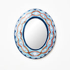 SAMIRA MIRROR in Blue Waves by Jones & Co