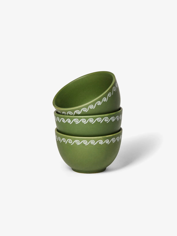 VINES GREEN SMALL BOWL from Bonnie and Neil
