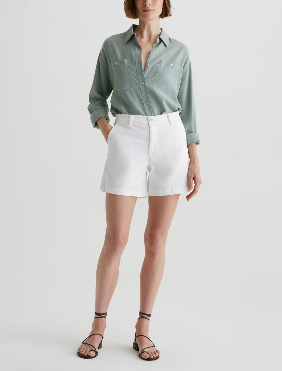 JUDE SHORT in Powder by AG Jeans