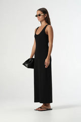 Elka Collective SIENNA TANK DRESS in Black