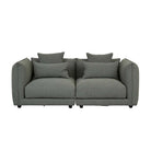 FELIX CREST 1 SEATER LEFT CORNER SOFA in Olive Leaf by GlobeWest at Darling & Domain