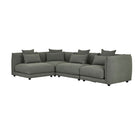FELIX CREST 1 SEATER CENTRE SOFA in Olive Leaf by GlobeWest at Darling & Domain