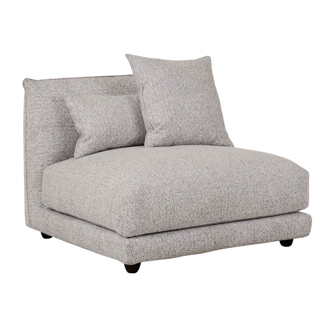 FELIX CREST 1 SEATER CENTRE SOFA in Cloud Speckle by GlobeWest at Darling & Domain