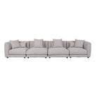 FELIX CREST 1 SEATER LEFT CORNER SOFA in Cloud Speckle by GlobeWest at Darling & Domain