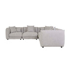 FELIX CREST 1 SEATER LEFT CORNER SOFA in Cloud Speckle by GlobeWest at Darling & Domain