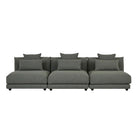 FELIX CREST 1 SEATER CENTRE SOFA in Olive Leaf by GlobeWest at Darling & Domain