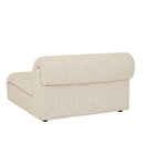 JUNO SIERRA LEFT CHAISE SOFA in White Bark by GlobeWest at Darling & Domain