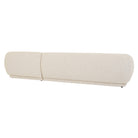MADRID SLOPE RIGHT CHAISE SOFA SET in Grey Specle Boucle by GlobeWest at Darling and Domain