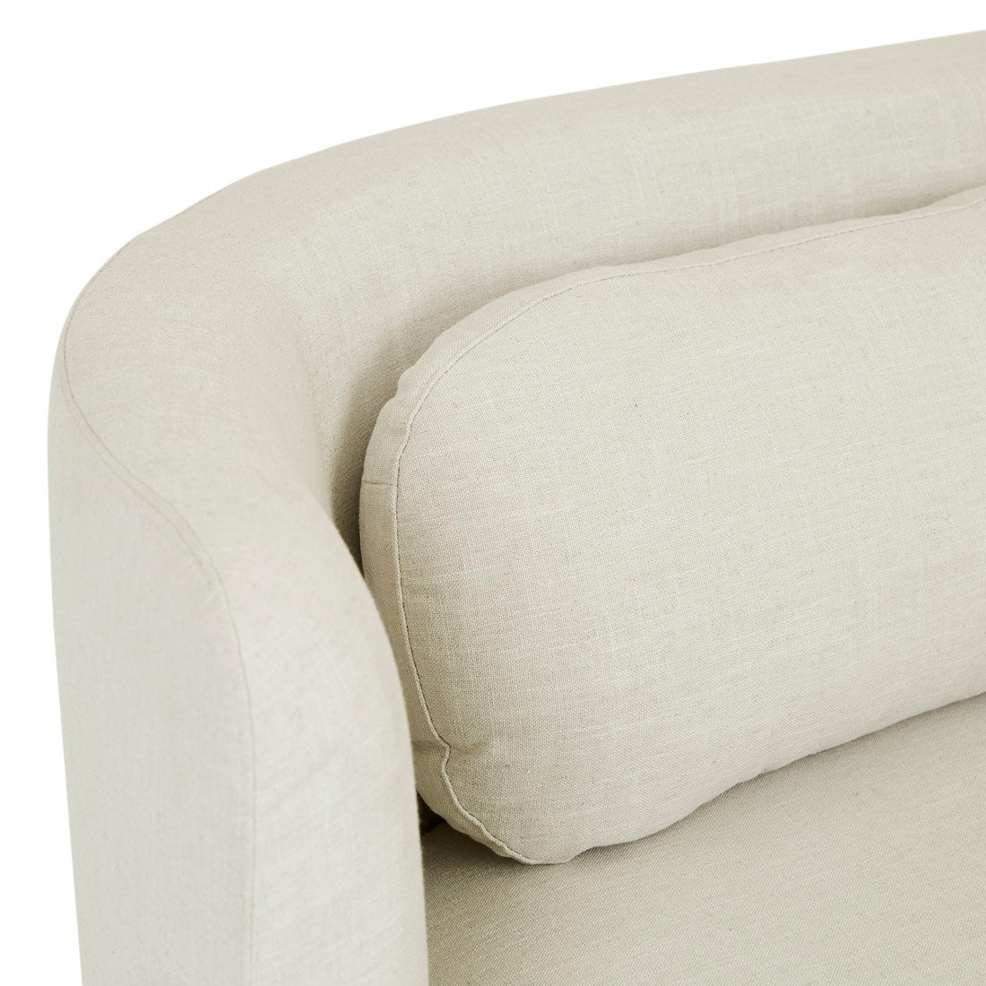 SIDNEY BAY 2 SEATER SOFA in Eames Parchment by GlobeWest at Darling & Domain