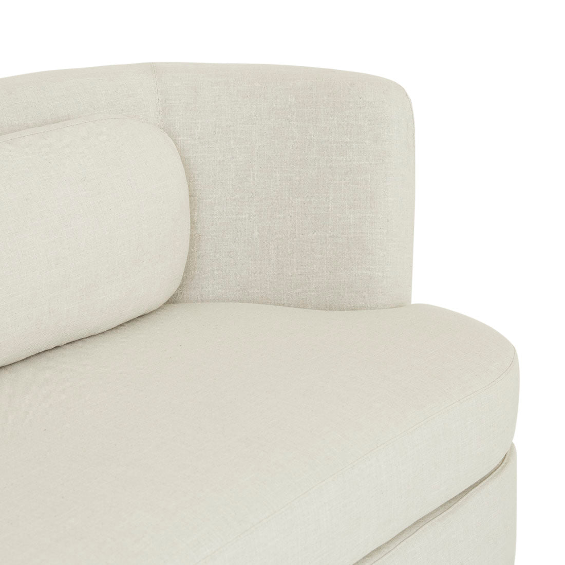 SIDNEY BAY 2 SEATER SOFA in Eames Parchment by GlobeWest at Darling & Domain