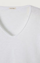 SONOMA SHORT SLEEVE V NECK TEE SON02AG | White - Darling & Domain