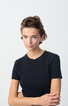 SONOMA SHORT SLEEVE TEE Son28G | Black - Darling & Domain