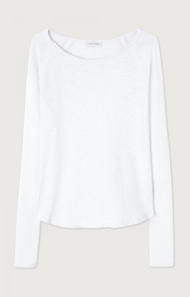 American Vintage SONOMA LONG SLEEVE TEE SON31G in White