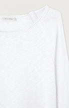 SONOMA LONG SLEEVE TEE SON31G in White by American Vintage