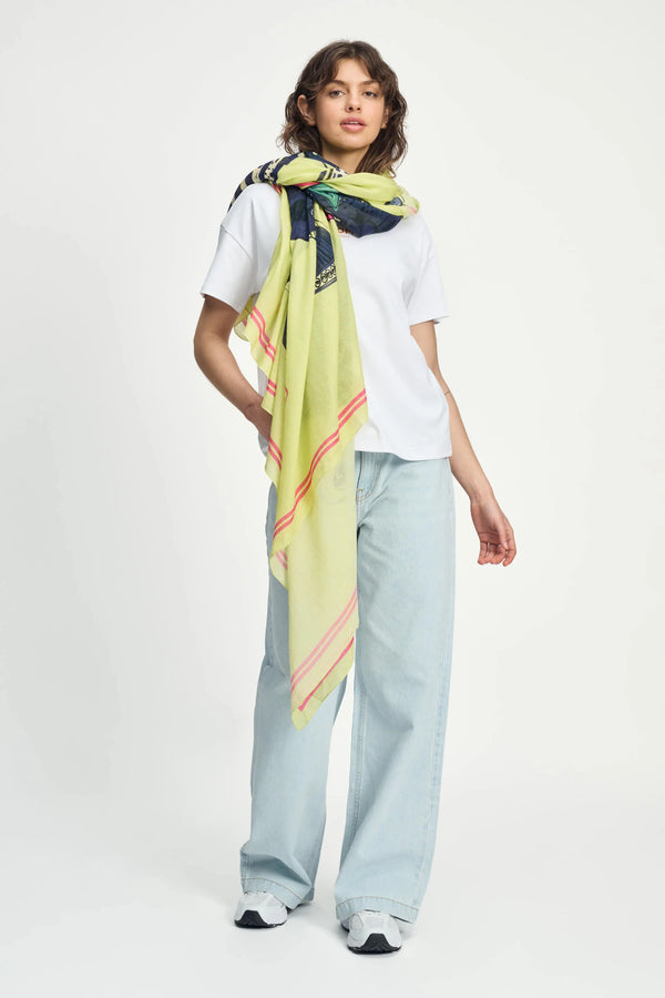 POM SHAWL | Vases Cream